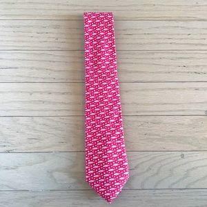 Vineyard Vines Silk Tie | American Flag Fish